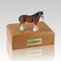 Standing X Large Horse Cremation Urn