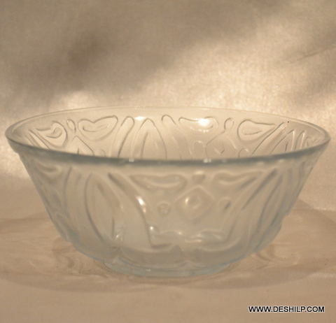 CUTTING GLASS TABLE BOWL