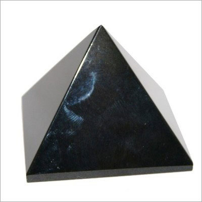 Black Agate Pyramid