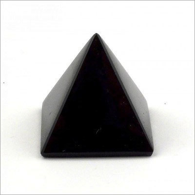 Black Obsidian Pyramid
