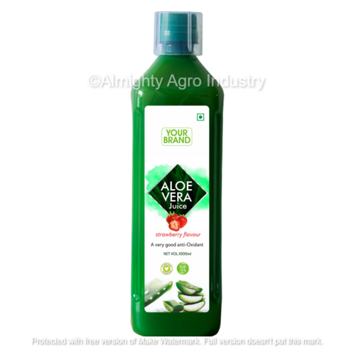 Herbal Product Aloe Vera Juice Strawberry Flavor