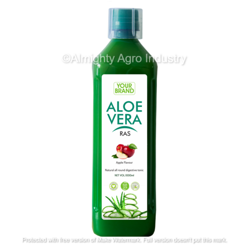 Herbal Product Apple Flavour Aloe Vera Juice