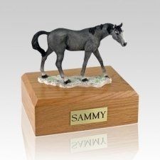 Standing Medium Horse Cremation Urn