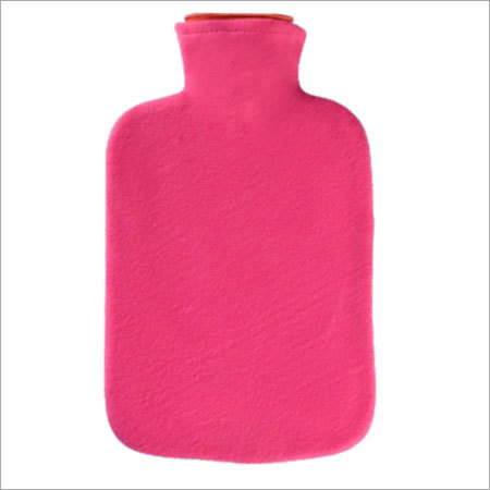 Pink Hot Water Bag With Cover