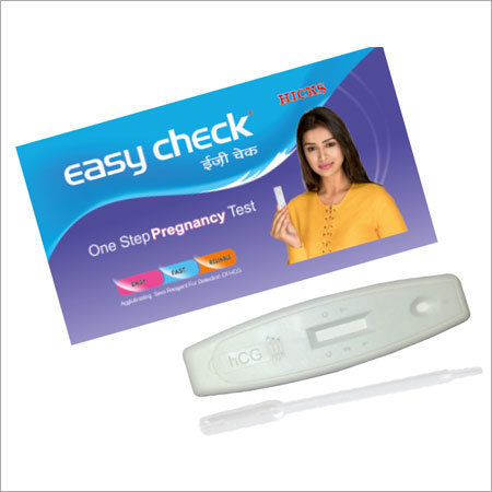 हिक्स थर्मामीटर (इंडिया) लिमिटेड द्वारा आसान जांच गर्भावस्था परीक्षण किट।