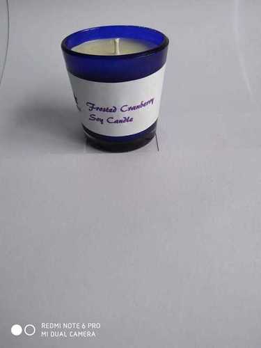 Frosted Cramberry soy  candle