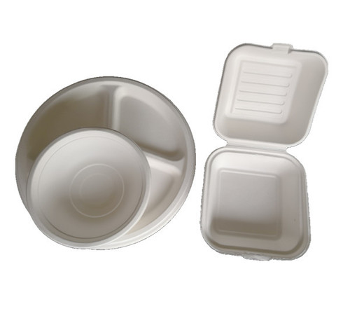 Bagasse Use And Throw Plates Machine