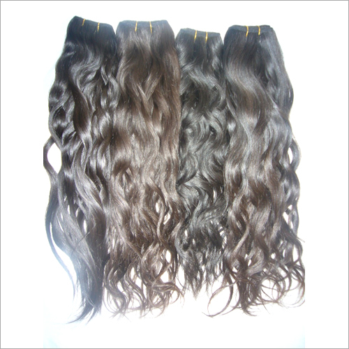 Natural Deep Wavy Hair - Color: Black