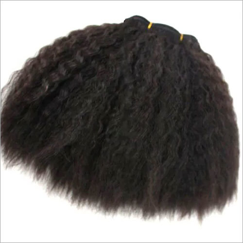 Kinky Human Hair - Color: Black