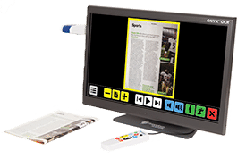 Desktop Video Magnifier and OCR Readers