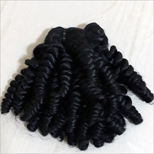 Machine Weft Kinky Curly Hair