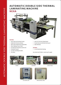 Double Side Digital Thermal Laminator