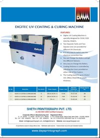 U V Coating Machine