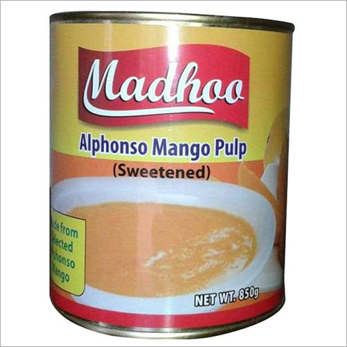 Alphonso Mango Pulp (Sweetened) Alphonso Mango Pulp (Sweetened)
