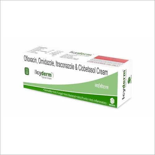 Ofloxacin, Ornidazole, Itraconazole & clobetasol Cream