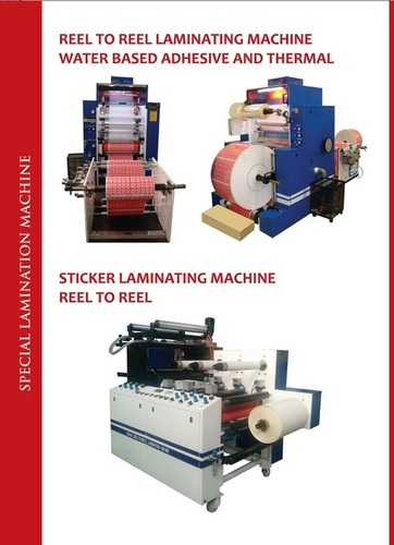 REEL TO REEL LAMINATOR SPECIAL DESIGNED PRODUCTS