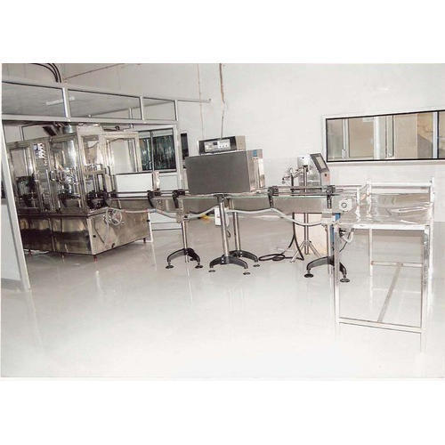 Automatic Bottle Cleaning Filling & Caping Machine - Color: Silver