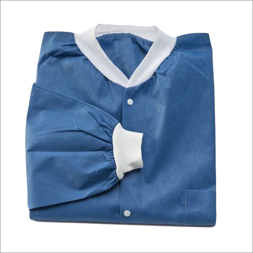Surgical Lab Coat - 100% Cotton, Disposable Design | Shrink Resistant, Skin-Friendly, Impeccable Finish