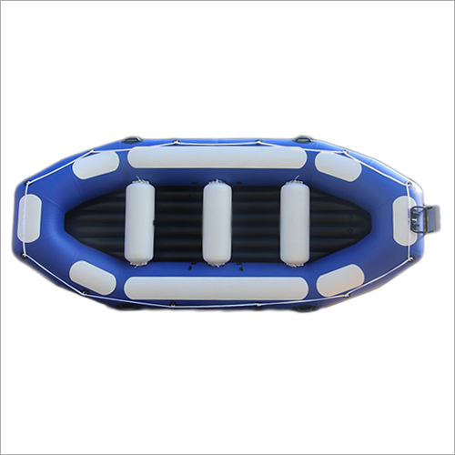 Inflatable Boat raft fishing boat drift raft boat Blue 330cm