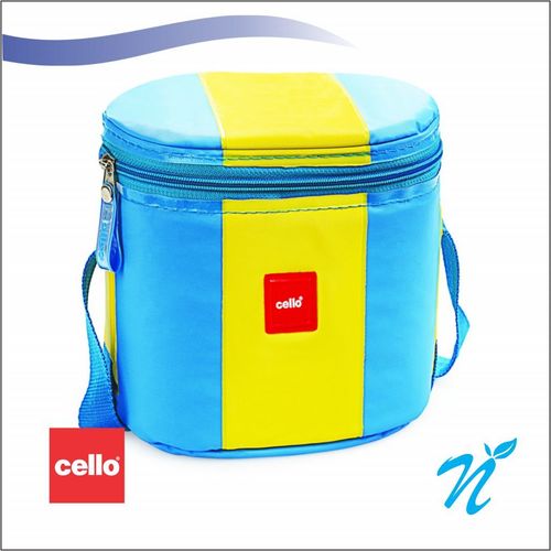 Cello Khaopiyo Lunch packs (3 Container) LT.Blue