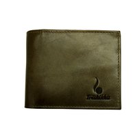 Men Genuine Leather Bifold Slim Wallet