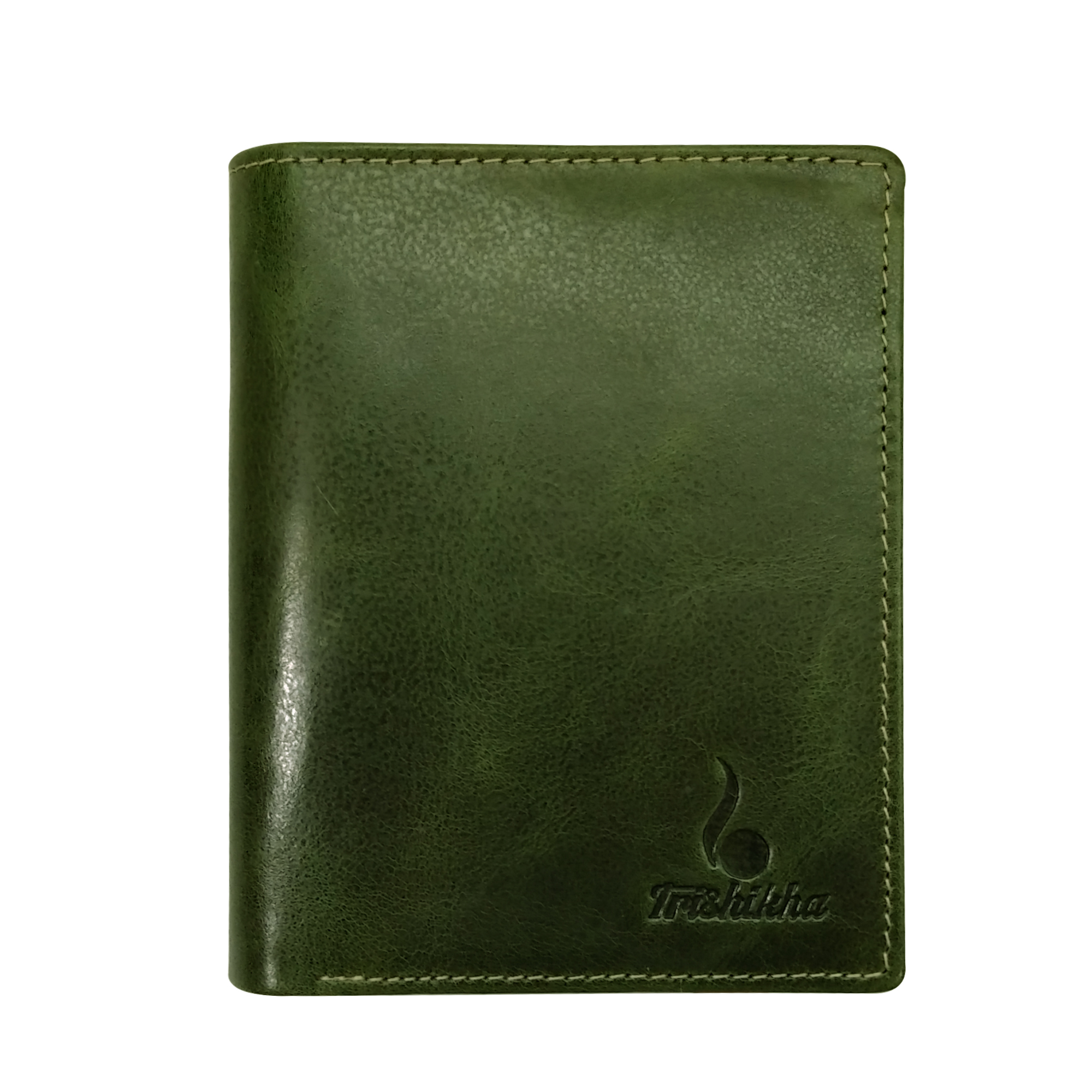 Men leather RFID Standing Wallet