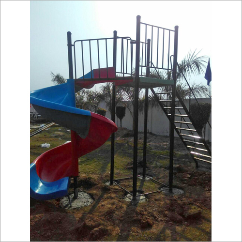 Multi Swing Slider - Metal and Plastic, 91.5 x 20 x 48 mm | Park Style, Kid-Friendly Water Park Slide Equipment