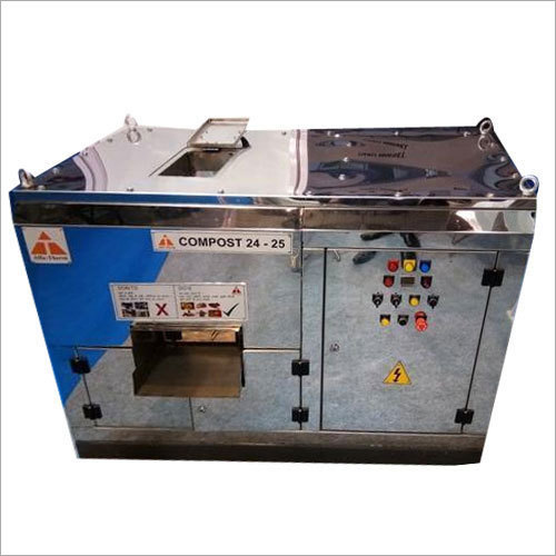 Kitchen Waste Composting Machine - 5000 Kg Per Day Capacity, 240 V Electric Power, Automatic Operation - Consumer Level Usage