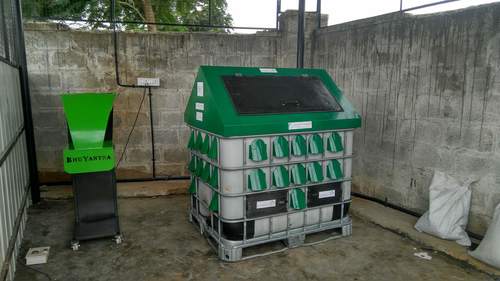 Agricultural Waste Composting Machine - Capacity 50 to 2 Tons Per Day, 230V Electric Power, 3 HP Automatic Operation