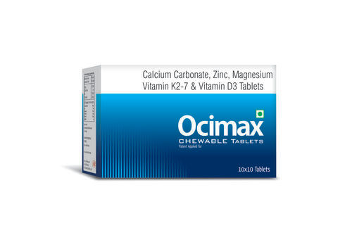 TRUWORTH OCIMAX TABLET  (CALCIUM CITRATE MALEATE , ZINC & MAGNESIUM TABLETS )