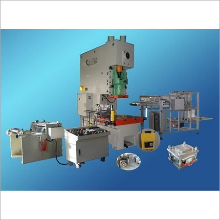 Aluminium Food Container Machine (Single Cavity)