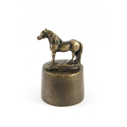 Horse Funeral Urn Bronzed