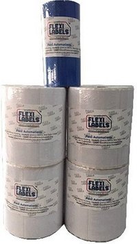 Flexi Labels FL-012 (70X30mm, 1500X 4 Rolls+ 1 Wax Ribbon Roll)
