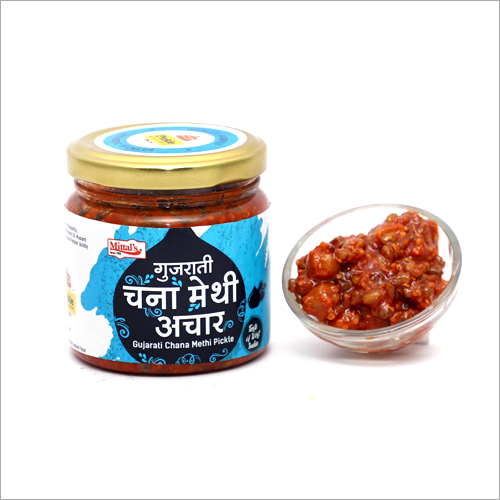 Gujarati Methi Chana Pickle