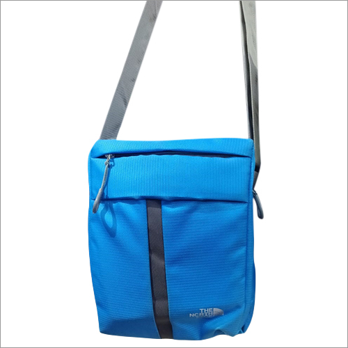 Mens Blue Sling Bag