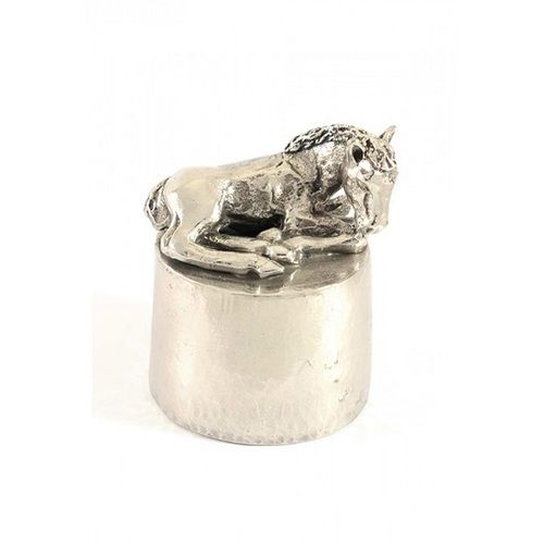 Pewter Horse Funeral Urn