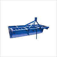 Agriculture Land Leveller - Metal, 500 Kg/day Capacity, Blue, 280 Kg Weight | Rust Resistance, Durable Design, Compatible With Tractors