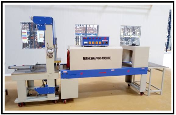 Semi Automatic Shrink Wrapping machine