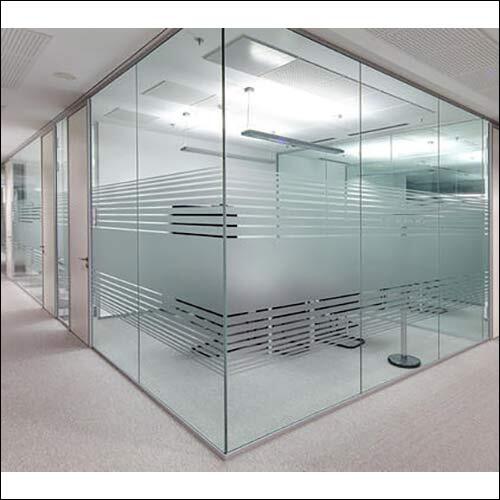 Toughened Glass Office Partitions