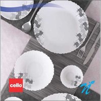 Cello Dinner Set 12 pcs Linear Glaze