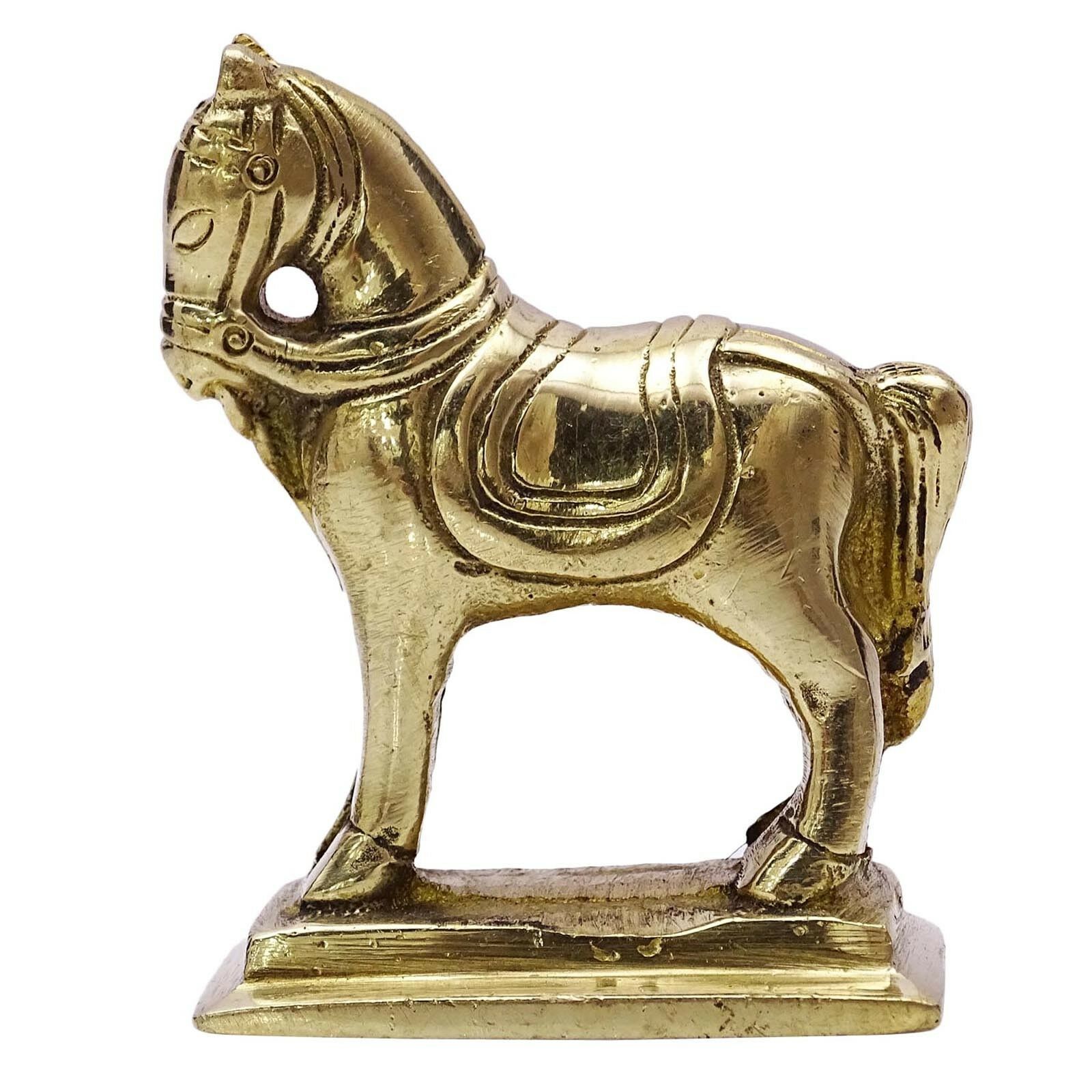 Golden Walking Horse Statue for Wealth