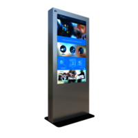 Indoor Exhibition Display Store Touch Screen Advertising Kiosk