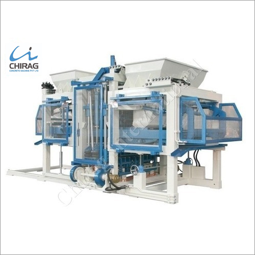 Concrete Brick Making Machine - Hydraulic Press, 440 Siemens Volt, Blue | Fully Automatic, Multifunctional, PLC Control, Makes Various Blocks and Pavers