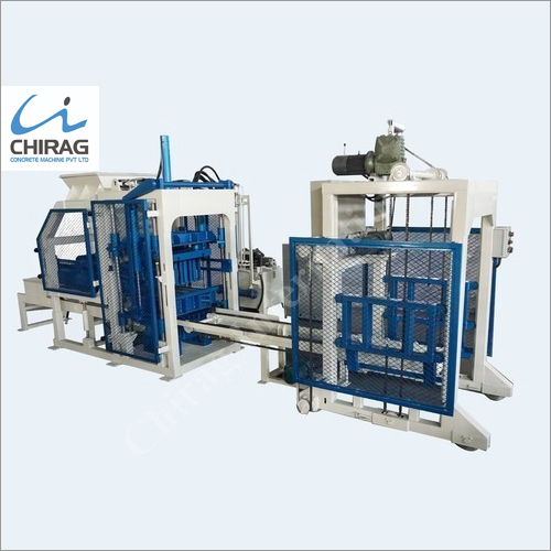 Blue High Density Bricks Making Machine