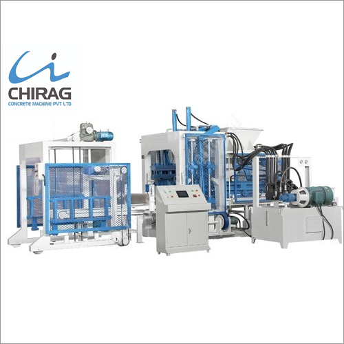 Blue Fully Automatic Brick Making Machines
