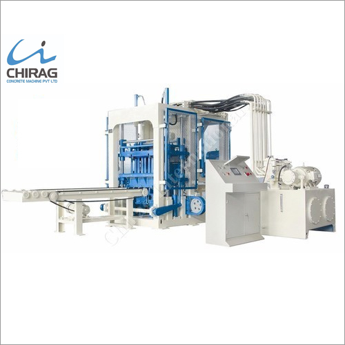 Blue Multi Function Hydraulic Brick Making Machine