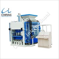 Multi Material Hollow Brick Machine - Fly Ash, 440 Siemens Volt, Blue | Automatic Control, Hydraulic Pressure, Changeable Moulds, High Production Output