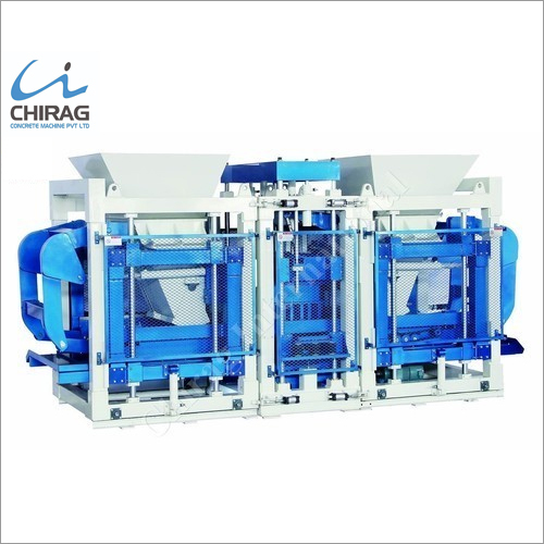 Blue Hydraulic Concrete Block Making Machines