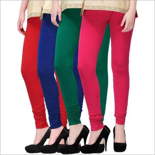 Ladies Plain Cotton Legging