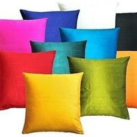 All Plain Silk Cushion Cover